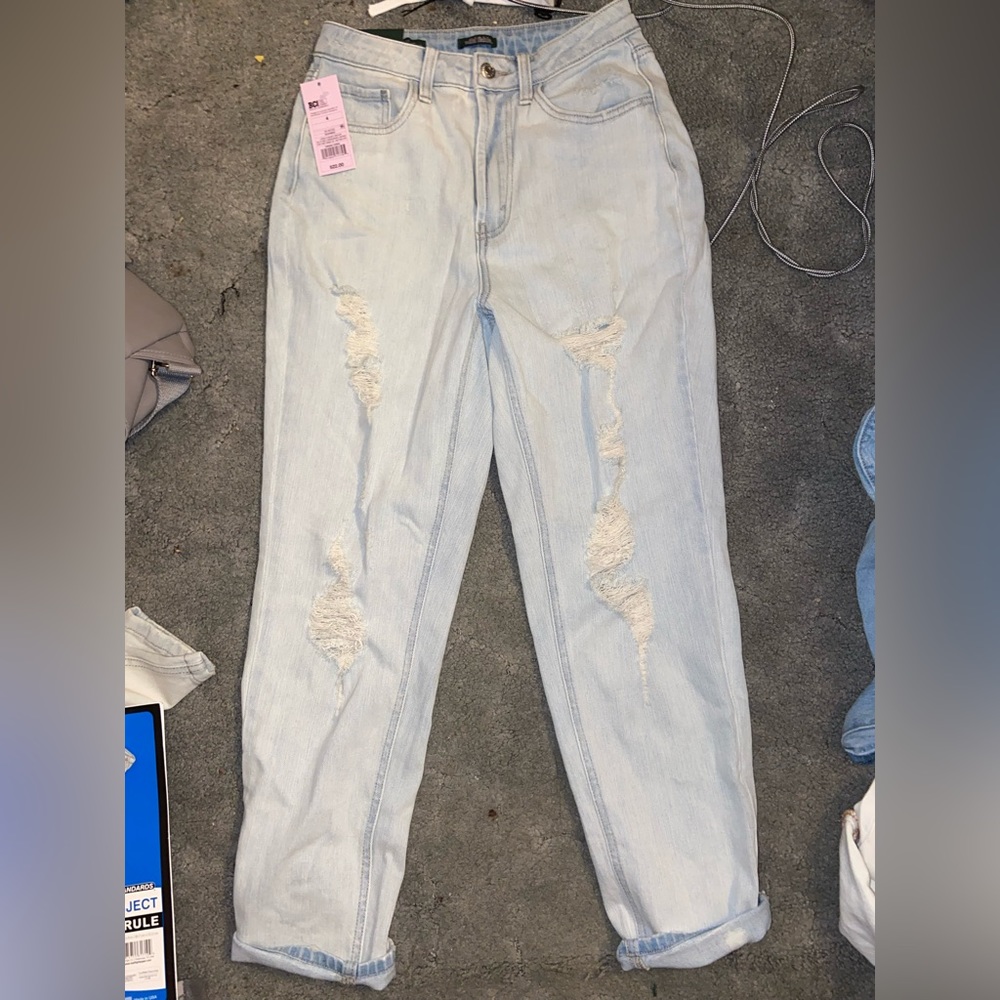 NWT wild fable super high rise mom jeans